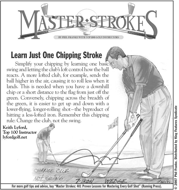 Learn Just One Chipping Stroke